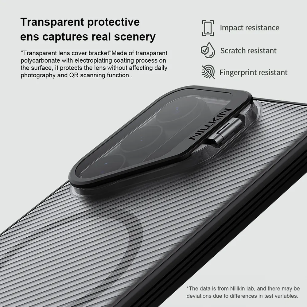 Futrola Nillkin Camshield Prop magnetic za Samsung S948B Galaxy S26 Ultra 5G providno crna