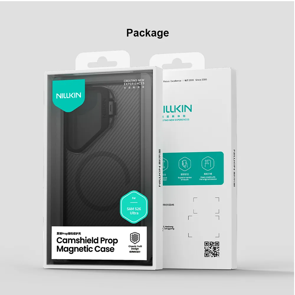 Futrola Nillkin Camshield Prop magnetic za Samsung S948B Galaxy S26 Ultra 5G providno crna