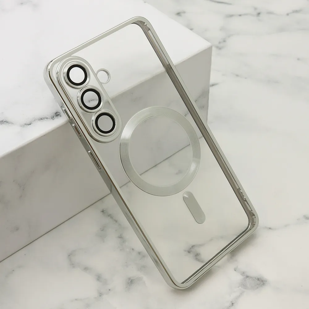 Futrola CAMERA PROTECT MAGSAFE za Samsung S946B Galaxy S26 Plus 5G srebrna
