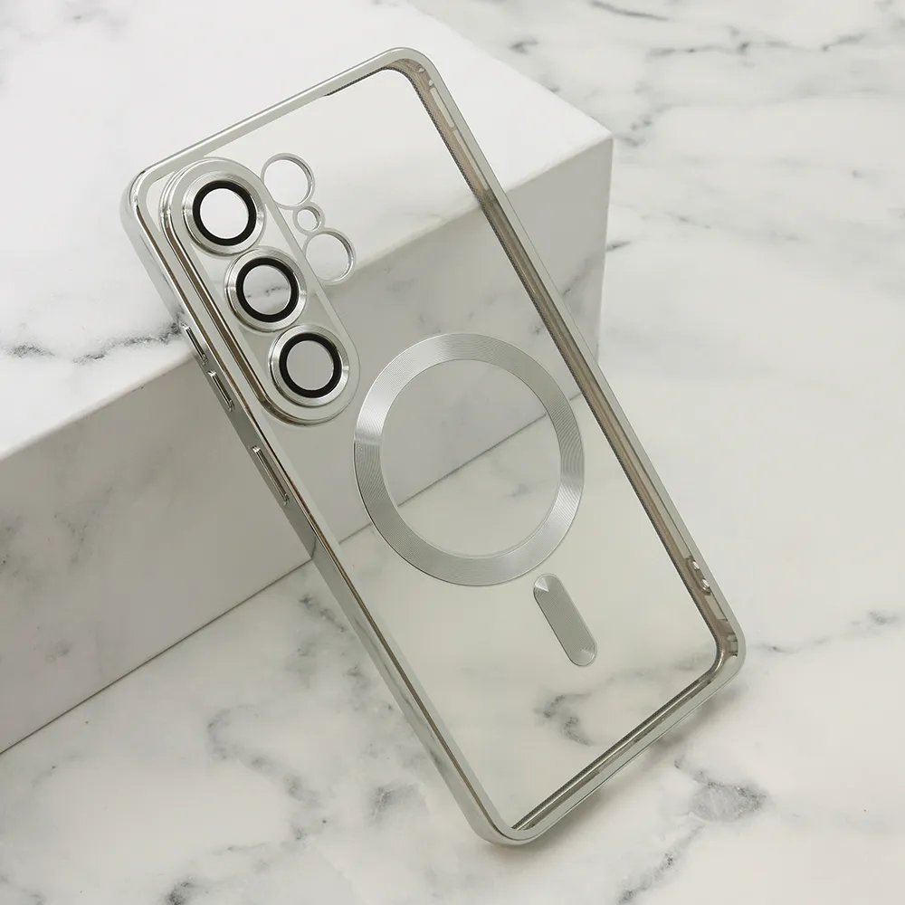 Futrola CAMERA PROTECT MAGSAFE za Samsung S948B Galaxy S26 Ultra 5G srebrna