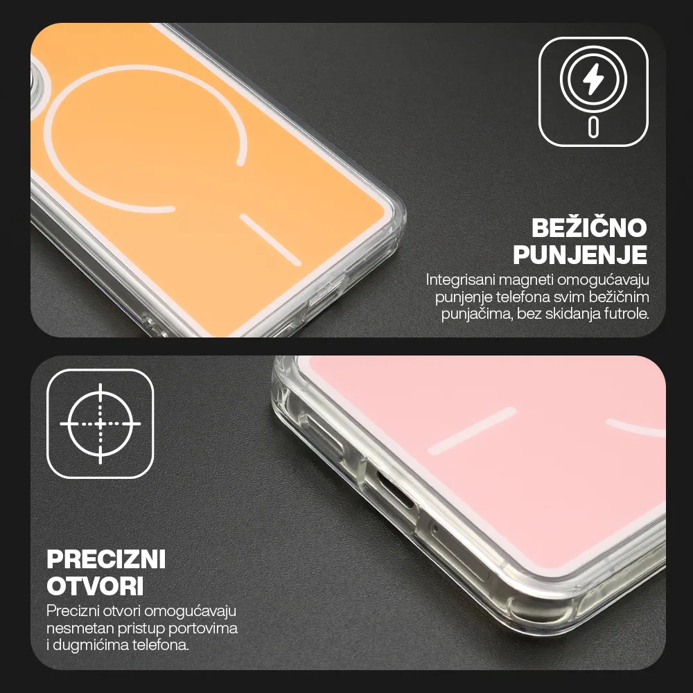 Futrola CLASSIC LOOK MagSafe za Samsung S941B Galaxy S26 5G narandzasta