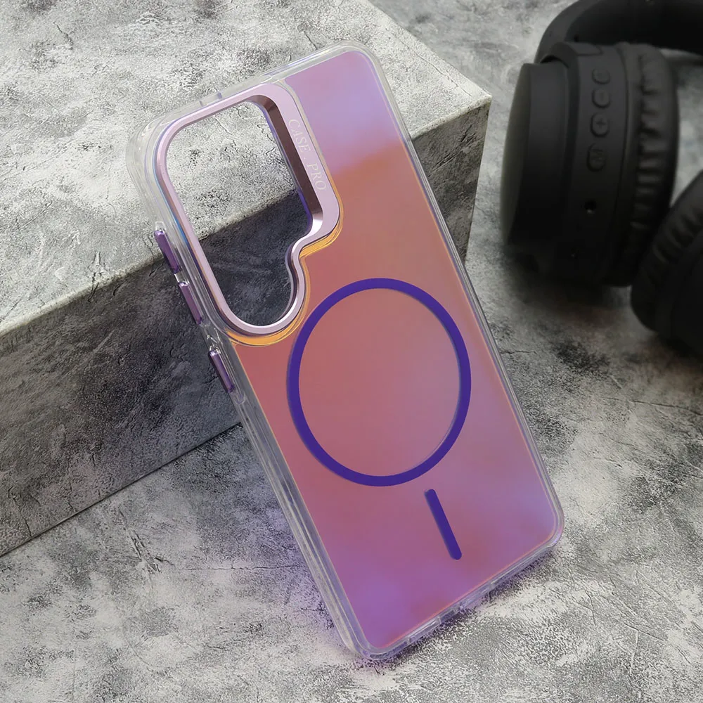 Futrola GLOW LOOK MagSafe za Samsung S941B Galaxy S26 5G ljubicasta