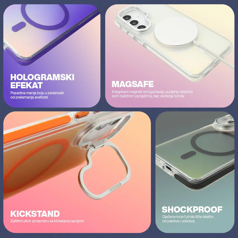 Futrola SHINE LOOK MagSafe za Samsung S948B Galaxy S26 Ultra 5G crna