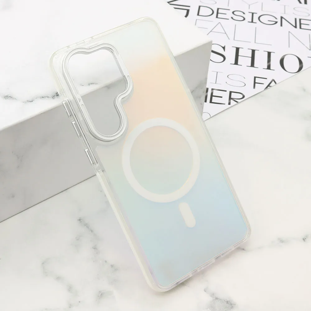 Futrola SHINE LOOK MagSafe za Samsung S948B Galaxy S26 Ultra 5G bela