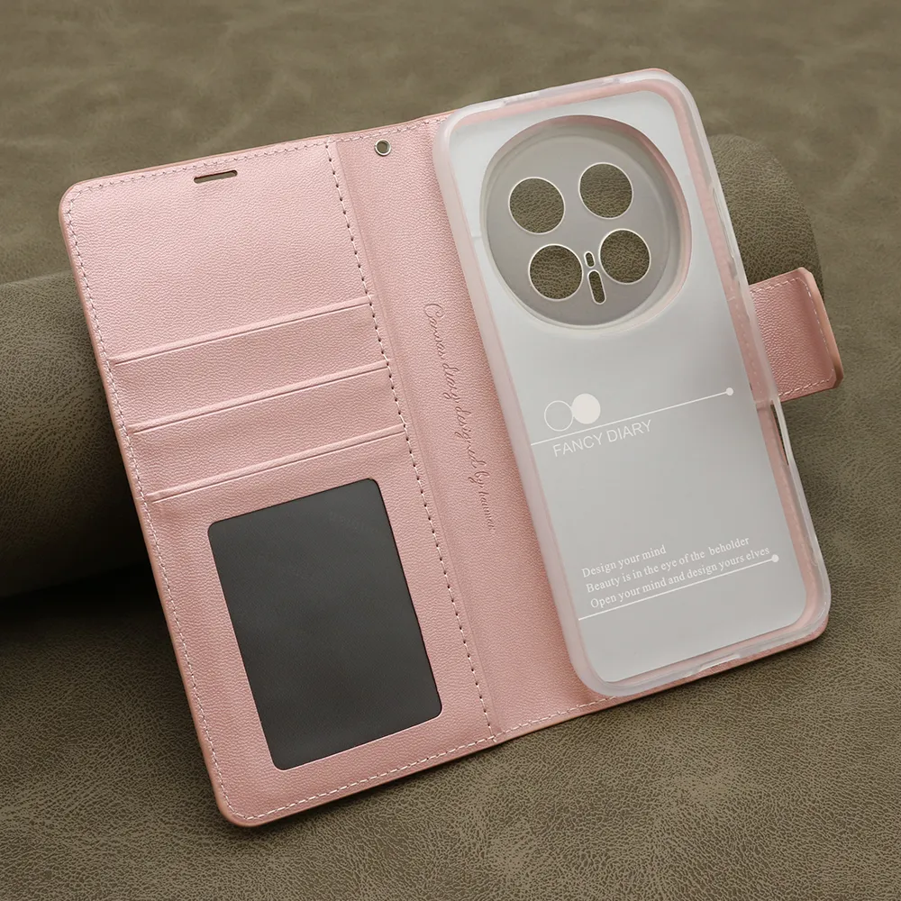 Futrola BI FOLD HANMAN II za Honor Magic 8 Pro svetlo roze