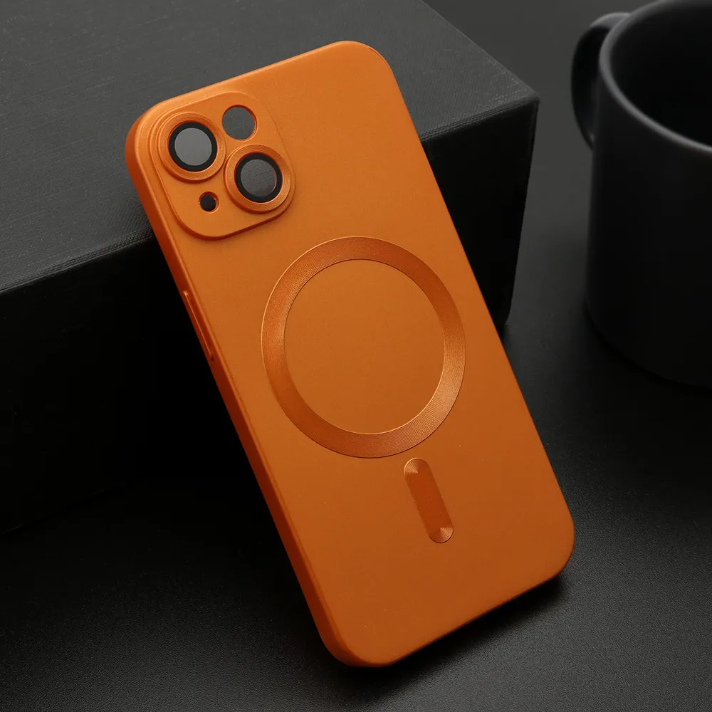 Futrola ELEGANT MAGSAFE za iPhone 14 (6.1) narandzasta