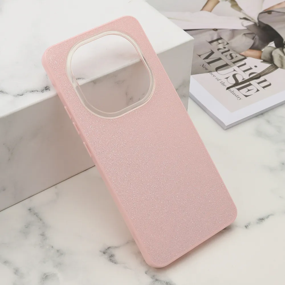 Futrola GLOW DUST za Xiaomi Redmi Note 15 5G (Global)/Xiaomi Redmi Note 15 5G (EU) roze
