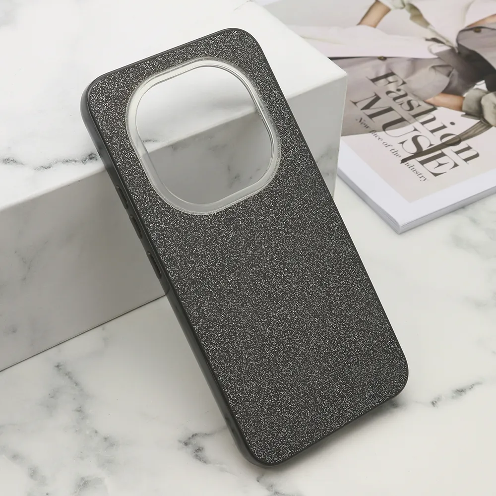 Futrola GLOW DUST za Xiaomi Redmi Note 15 Pro 5G (Global)/Xiaomi Redmi Note 15 Pro 5G (EU) crna