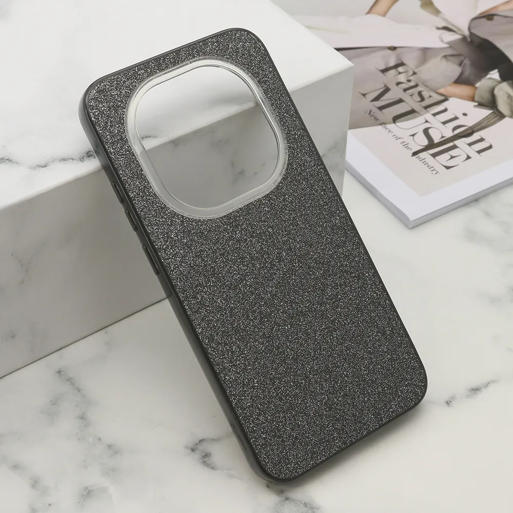 Futrola GLOW DUST za Xiaomi Redmi Note 15 Pro Plus 5G crna