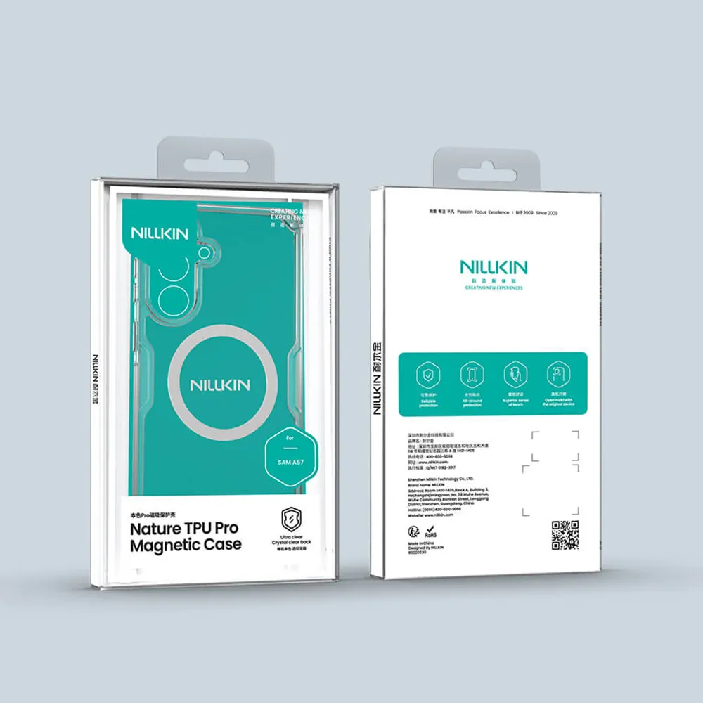Futrola Nillkin Nature Pro Magnetic za Samsung A576B Galaxy A57 5G bela