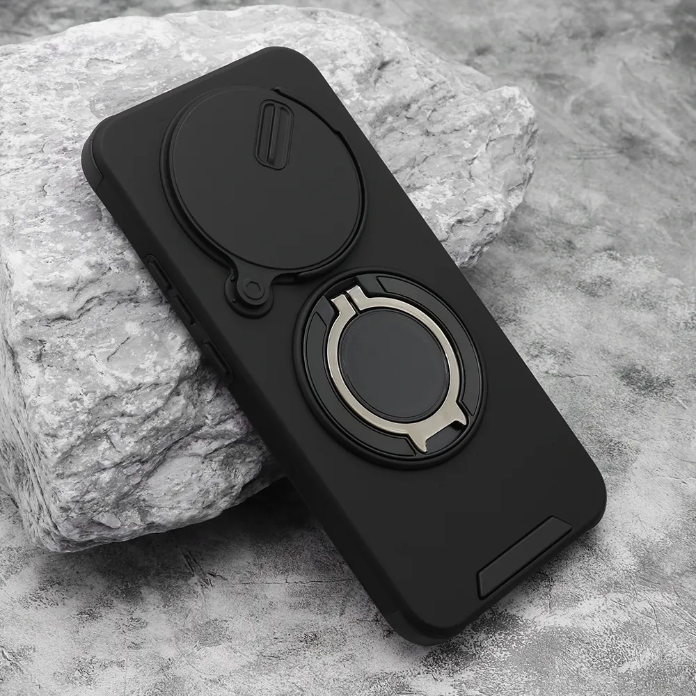 Futrola DEFENDER CAMSHIELD za Honor Magic 8 lite crna