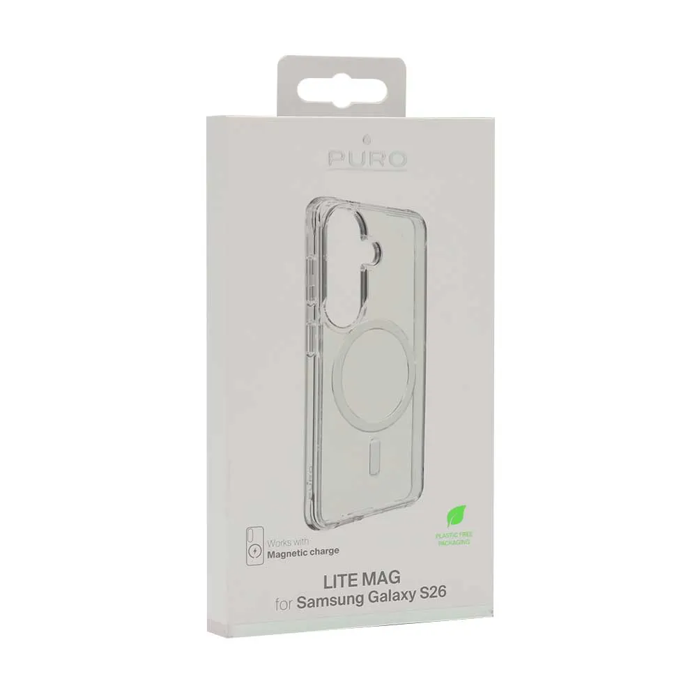 Futrola PURO LITE MAGSAFE za Samsung S941B Galaxy S26 5G providna