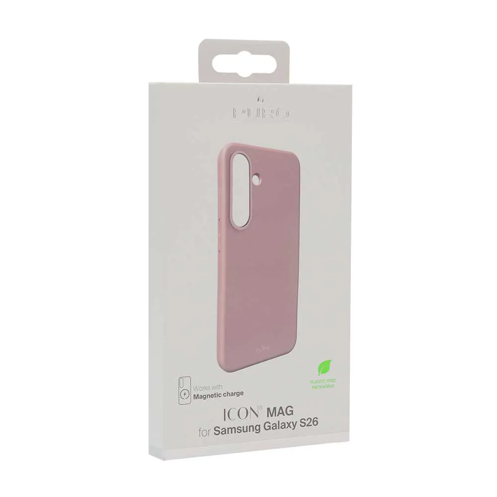 Futrola PURO ICON MAGSAFE za Samsung S941B Galaxy S26 5G roze