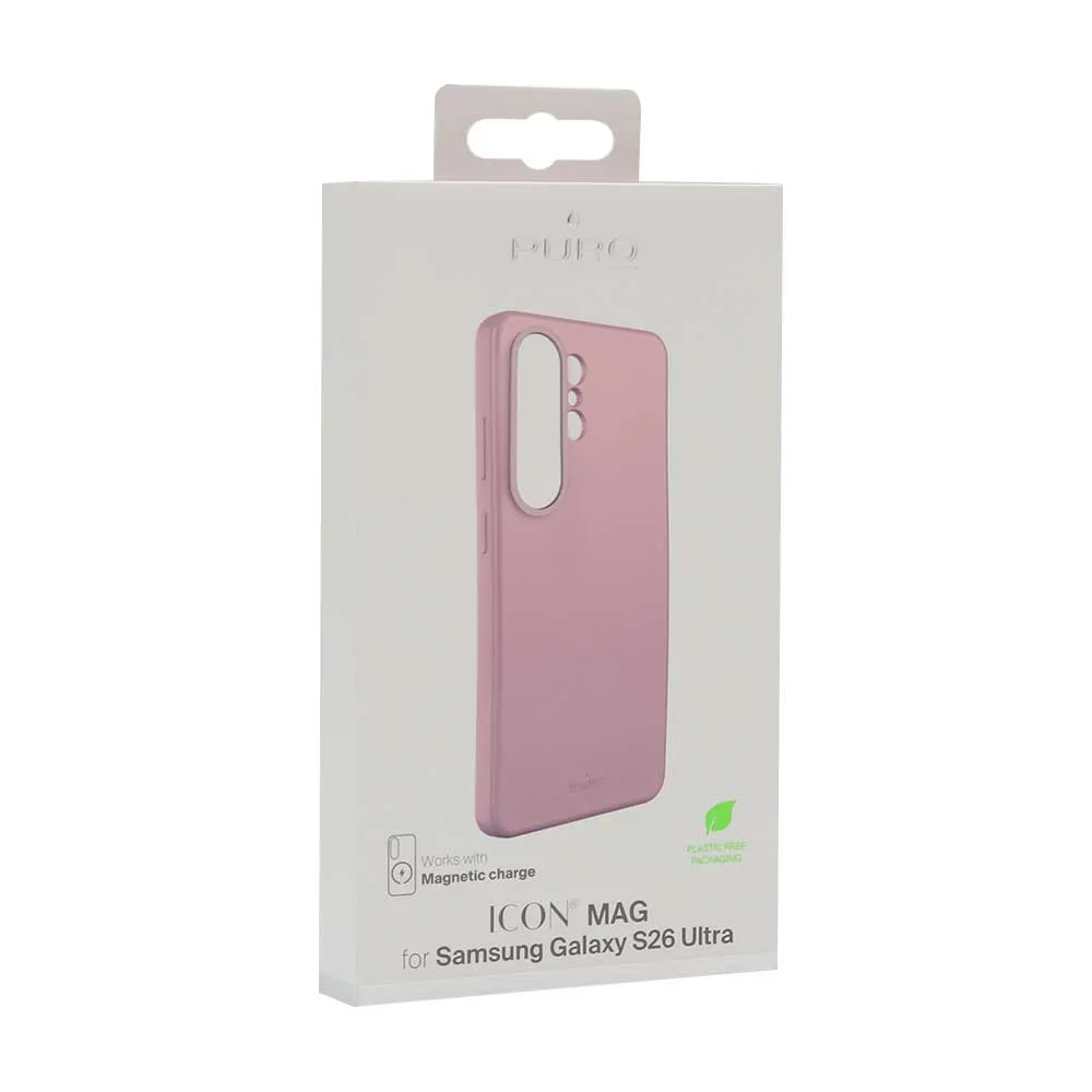 Futrola PURO ICON MAGSAFE za Samsung S948B Galaxy S26 Ultra 5G roze