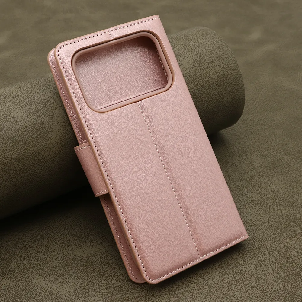 Futrola BI FOLD HANMAN II za Honor 600 svetlo roze