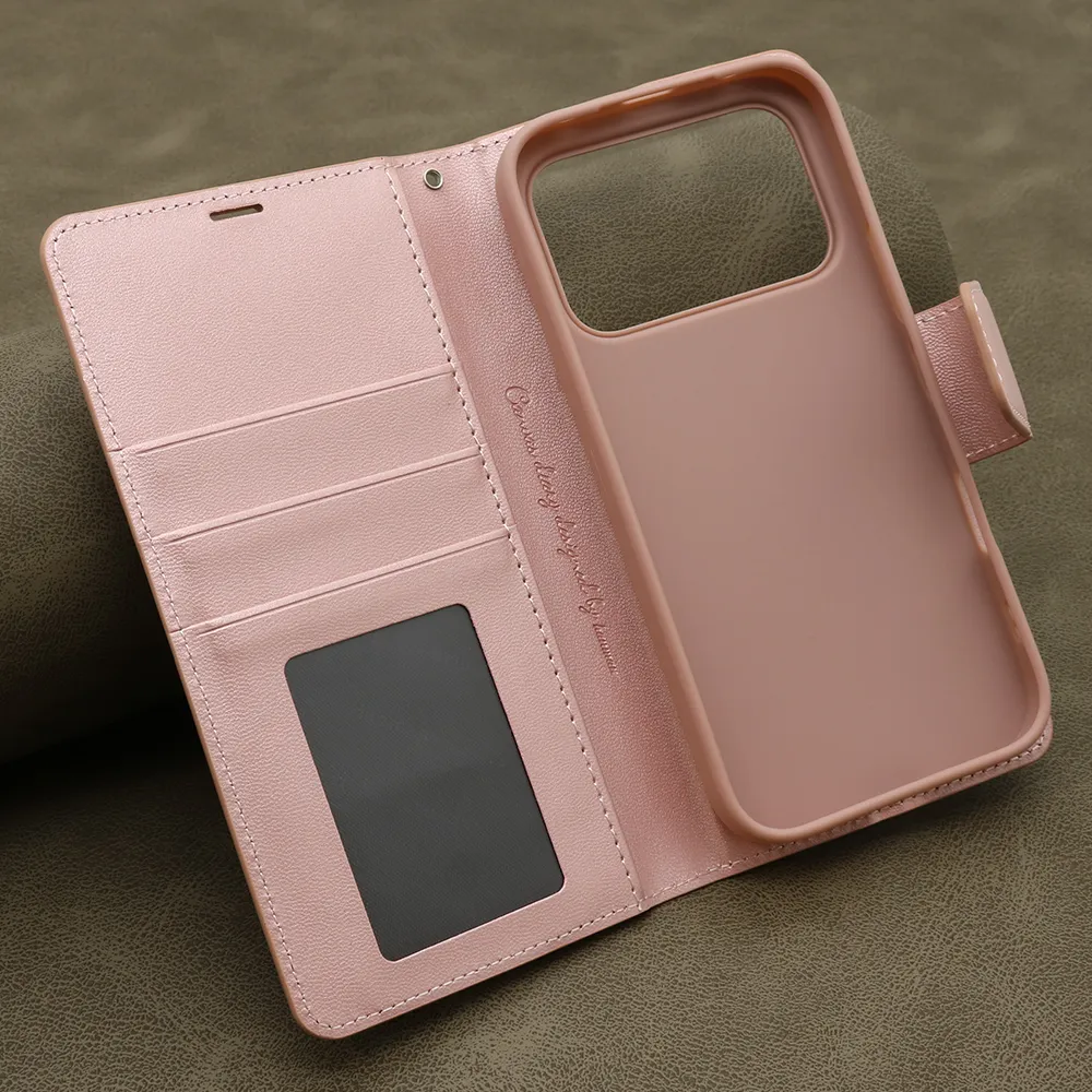 Futrola BI FOLD HANMAN II za Honor 600 svetlo roze