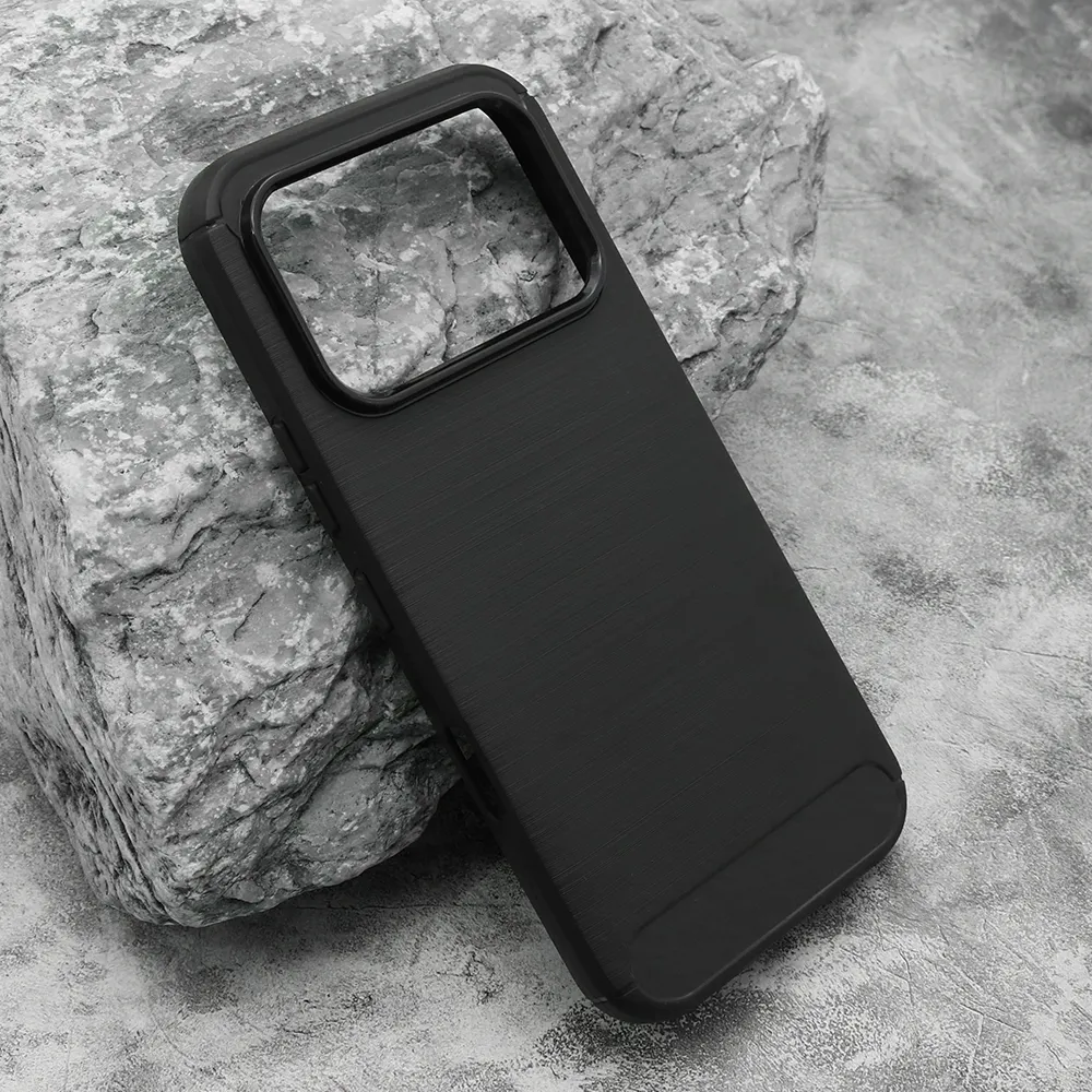 Futrola silikon BRUSHED za Honor 600 crna