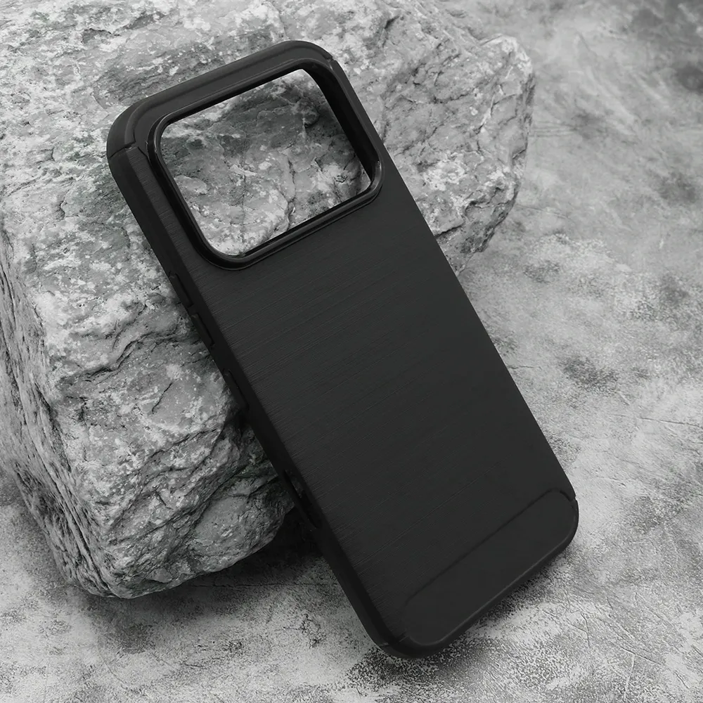 Futrola silikon BRUSHED za Honor 600 Pro crna
