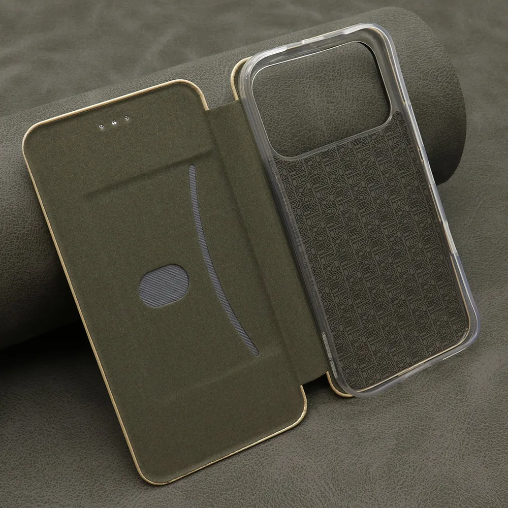 Futrola BI FOLD Ihave za Honor 600 zlatna