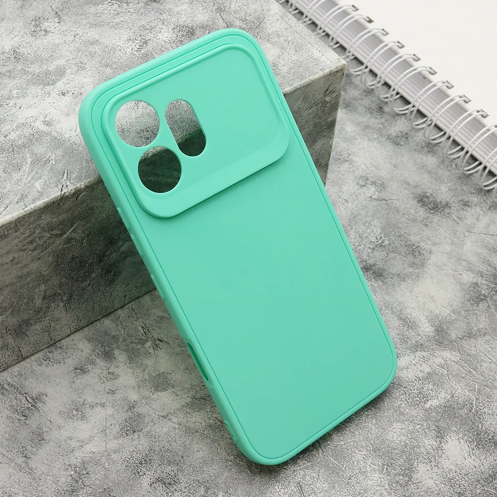 Futrola Soft 3D camera za Honor 600 zeleni