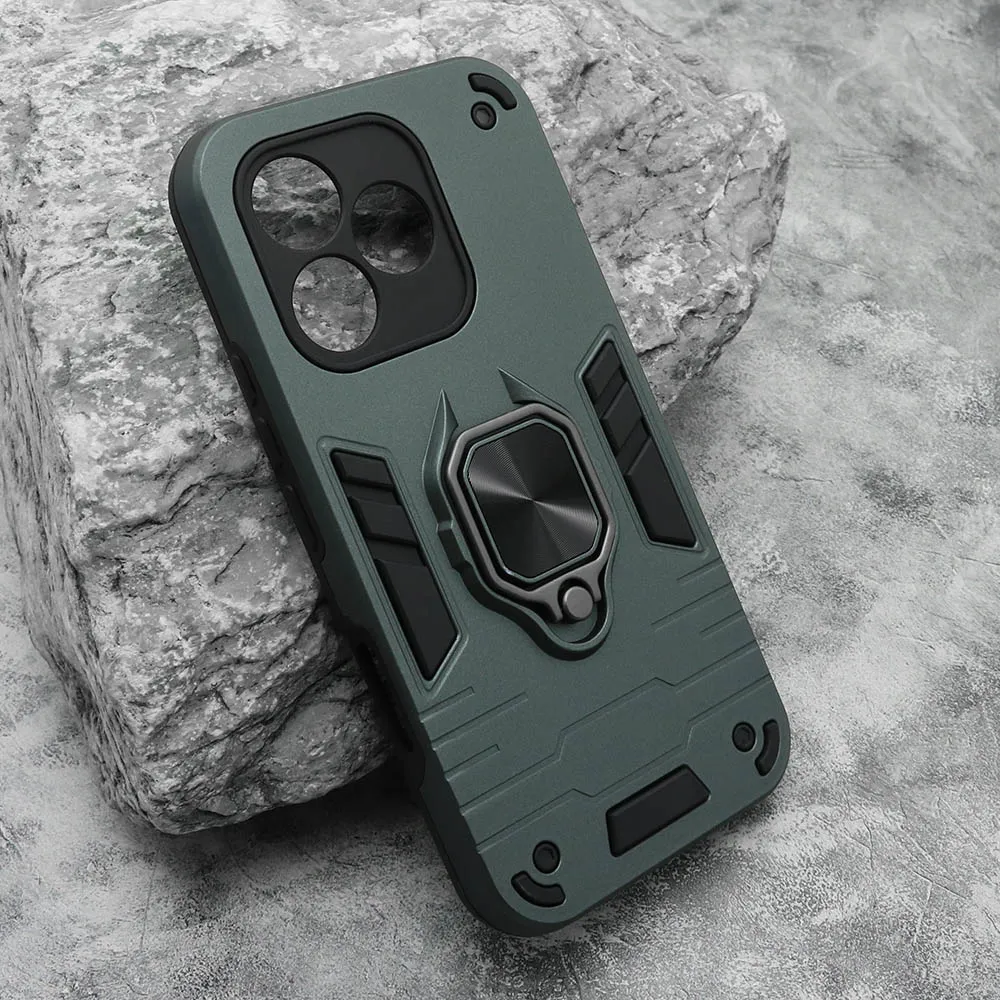 Futrola Square ring za Honor 600 Lite zelena