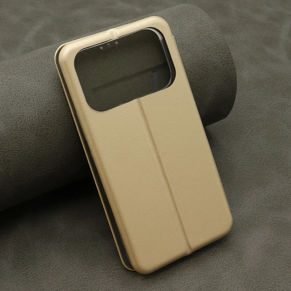Futrola BI FOLD Ihave za Honor 600 Pro zlatna