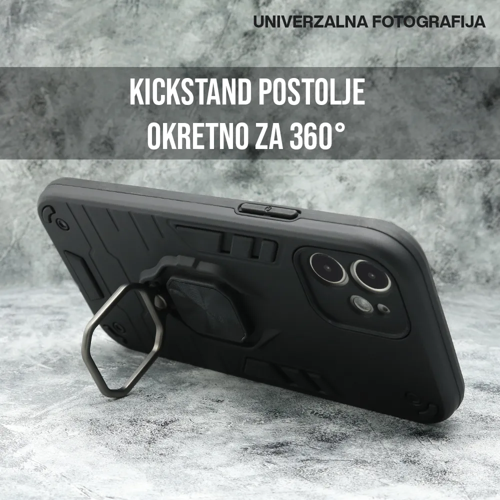 Futrola Square ring za Honor 600 Pro zelena
