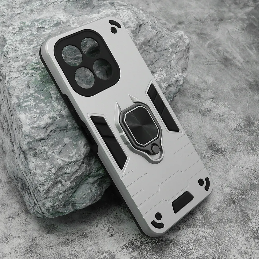 Futrola Square ring za Honor X6c siva