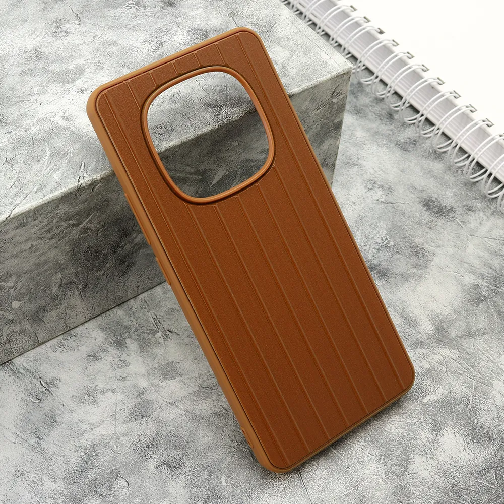 Futrola URBAN STRIPE za Xiaomi Redmi Note 15 5G braon