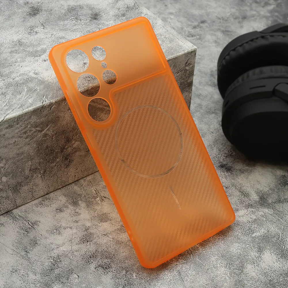 Futrola AIR STRIPE za Samsung S938B Galaxy S25 Ultra 5G narandzasta