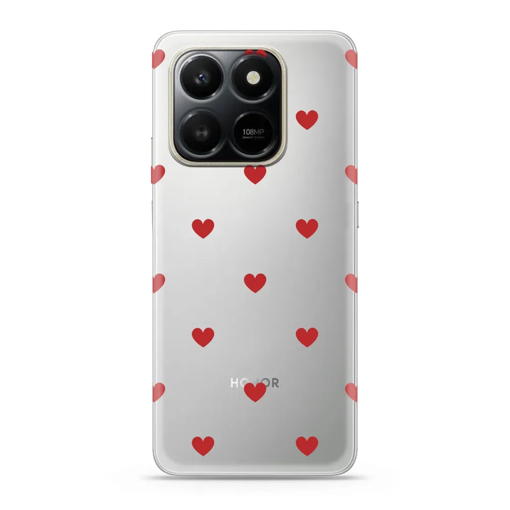 Futrola ULTRA TANKI PRINT CLEAR za Honor X7d SP013