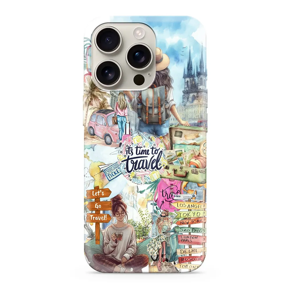 Futrola ULTRA TANKI PRINT CLEAR za iPhone 16 Pro (6.3) SP031
