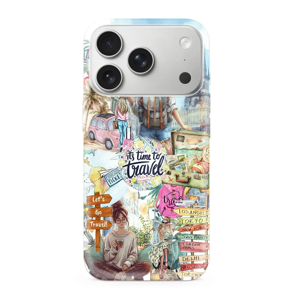 Futrola ULTRA TANKI PRINT CLEAR za iPhone 17 Pro (6.3) SP031