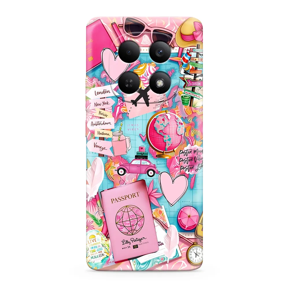 Futrola ULTRA TANKI PRINT CLEAR za Xiaomi Redmi Note 15 4G SP029