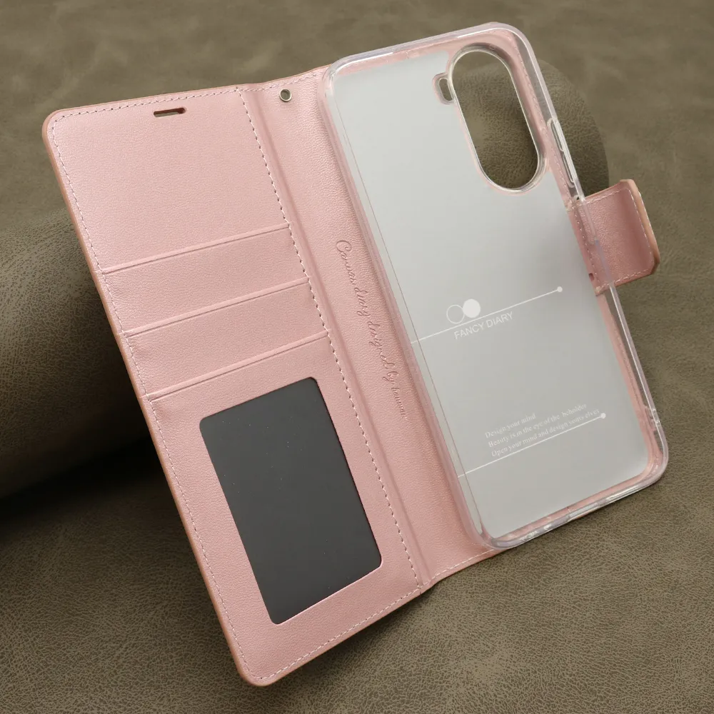 Futrola BI FOLD HANMAN II za Xiaomi Redmi A7 Pro 4G/Redmi A7 Pro 5G svetlo roza