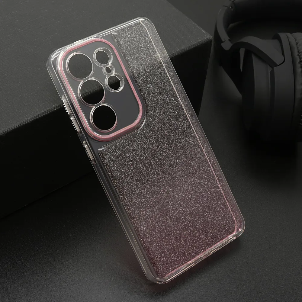 Futrola OMBRE GLITTER za Samsung S948B Galaxy S26 Ultra 5G roze