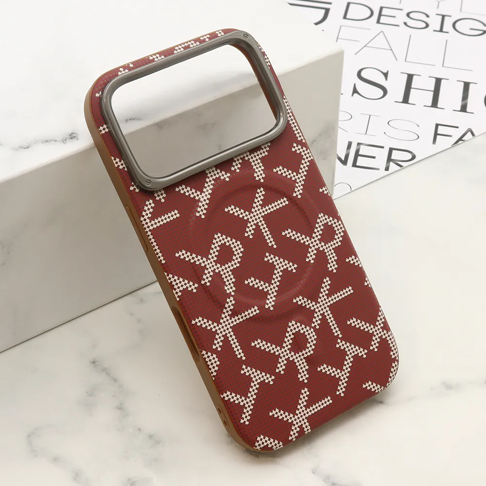 Futrola MONOGRAM MagSafe za iPhone 17 Pro (6.3) crvena