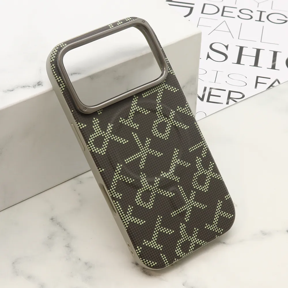Futrola MONOGRAM MagSafe za iPhone 17 Pro (6.3) siva