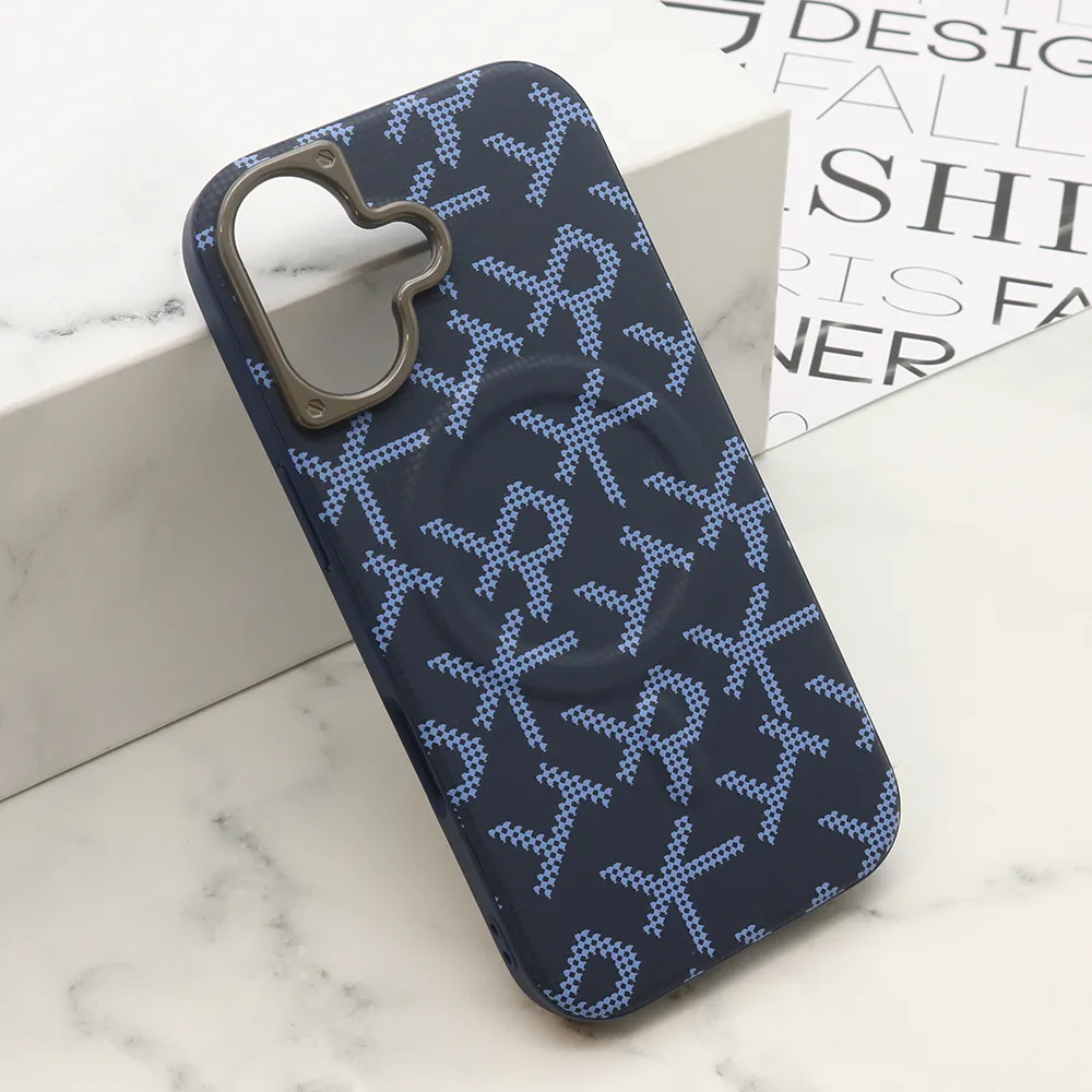 Futrola MONOGRAM MagSafe za iPhone 17 (6.3) plava