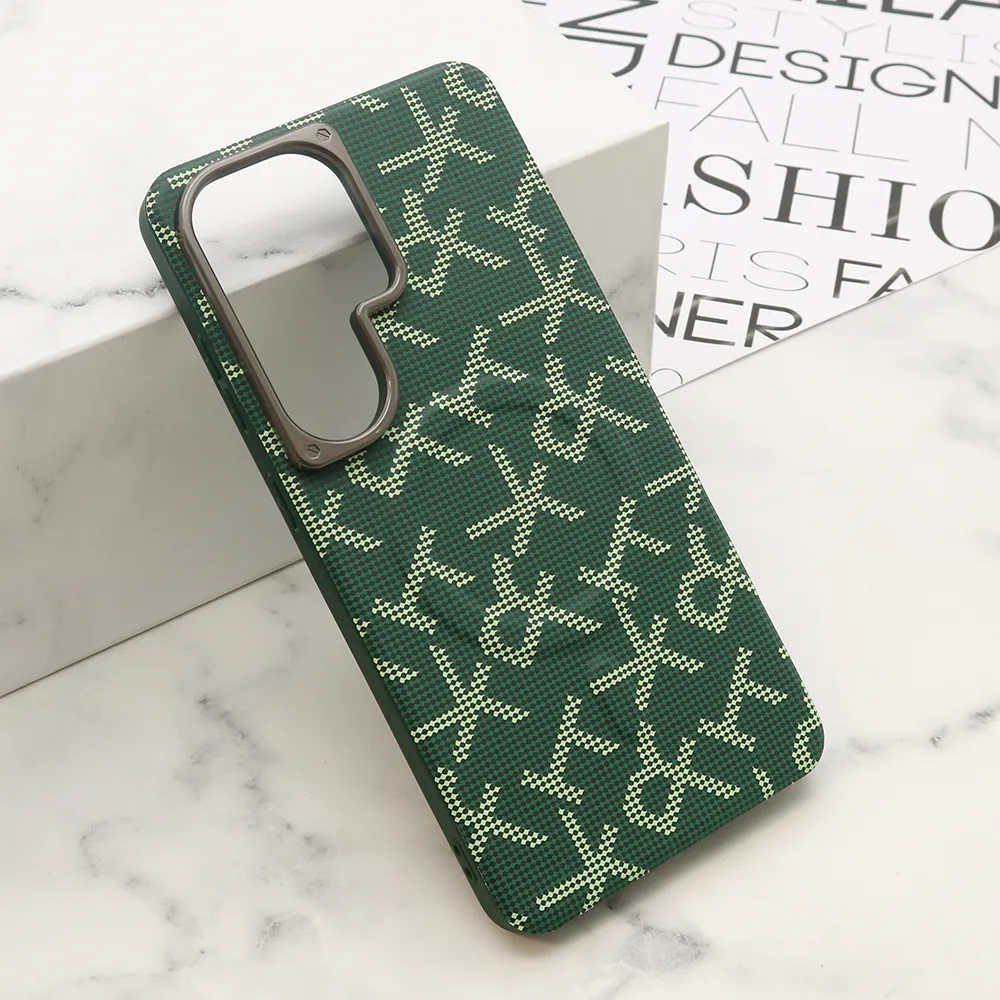 Futrola MONOGRAM MagSafe za Samsung S948B Galaxy S26 Ultra 5G zelena