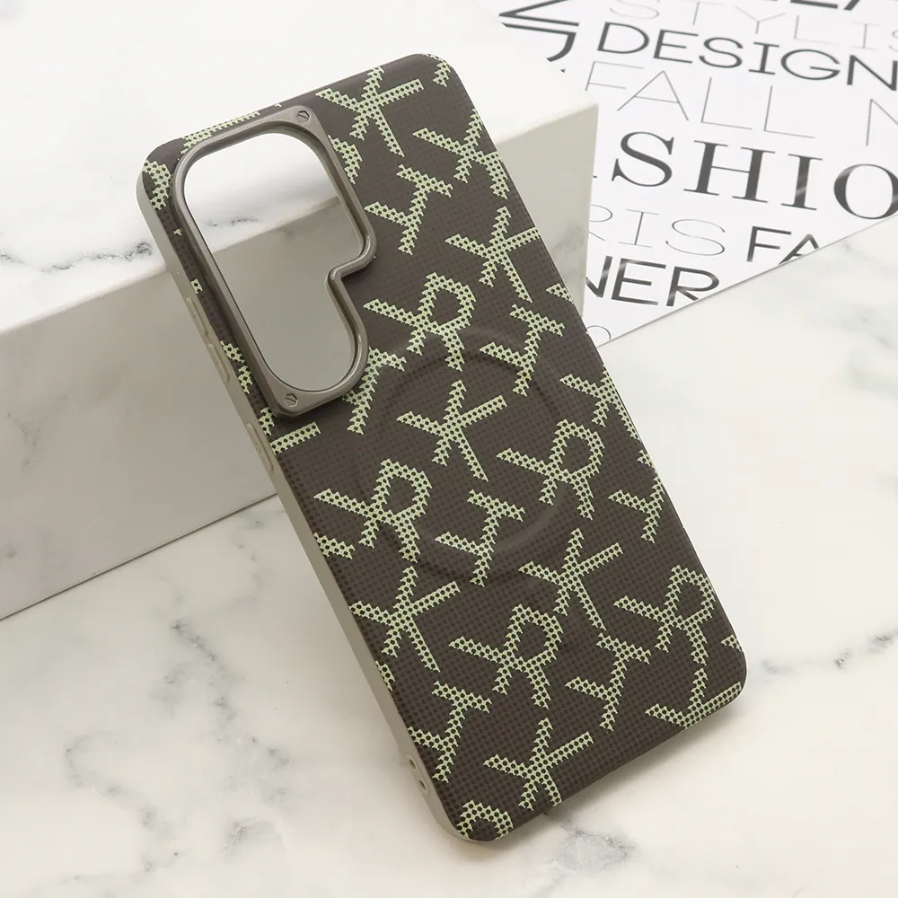 Futrola MONOGRAM MagSafe za Samsung S948B Galaxy S26 Ultra 5G siva