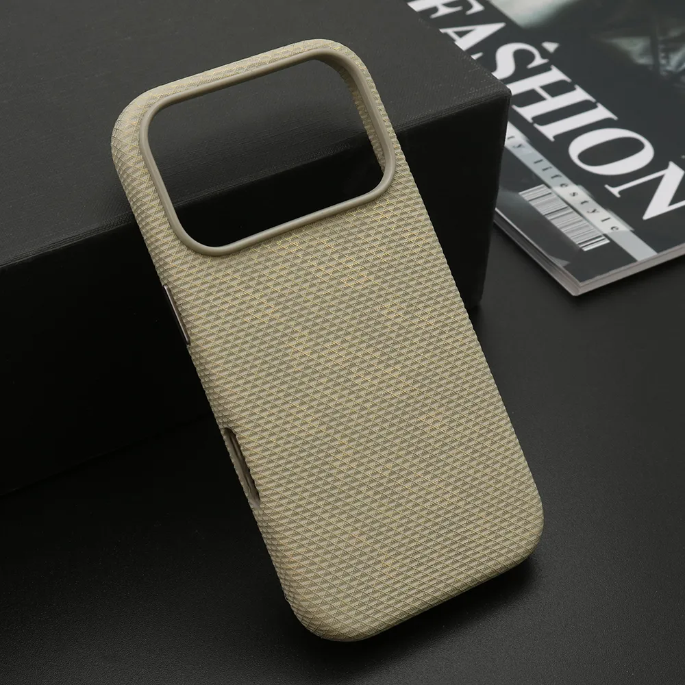 Futrola WOVEN TOUCH MagSafe za iPhone 17 Pro (6.3) siva