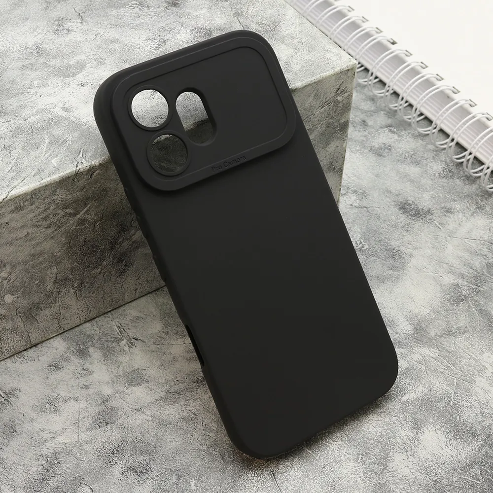 Futrola Silikon Pro Camera za Honor 600 crna