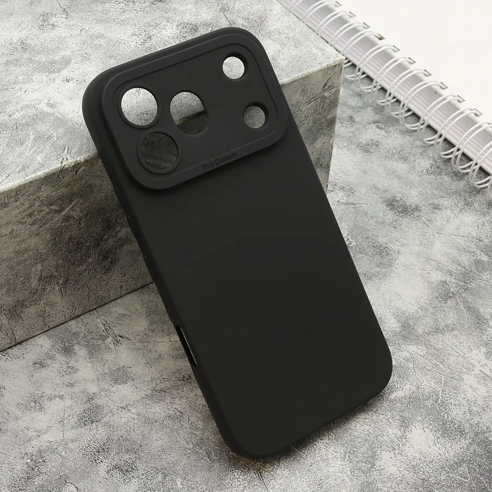 Futrola Silikon Pro Camera za Honor 600 Pro crna