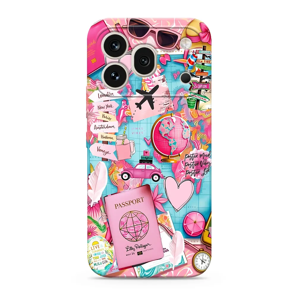Futrola ULTRA TANKI PRINT CLEAR za Honor 600 Pro SP029