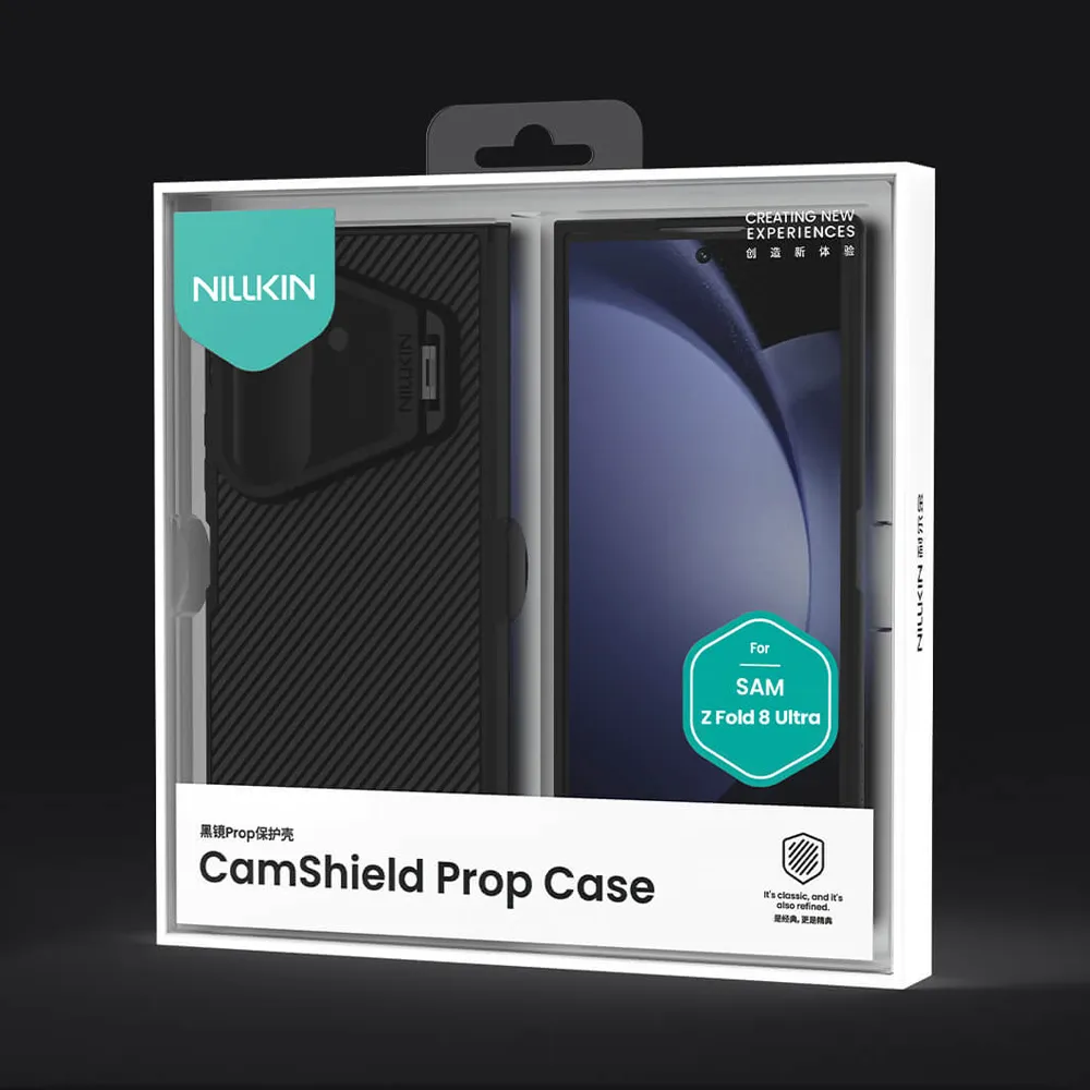 Futrola Nillkin Cam Shield Prop Magnetic za Samsung F976B Galaxy Z Fold 8 Ultra 5G crna