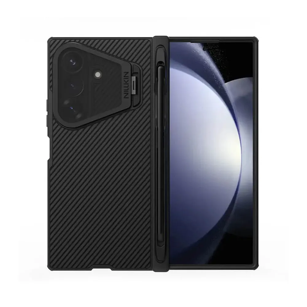Futrola Nillkin Cam Shield Prop Magnetic za Samsung F976B Galaxy Z Fold 8 Ultra 5G (with S pen) crna