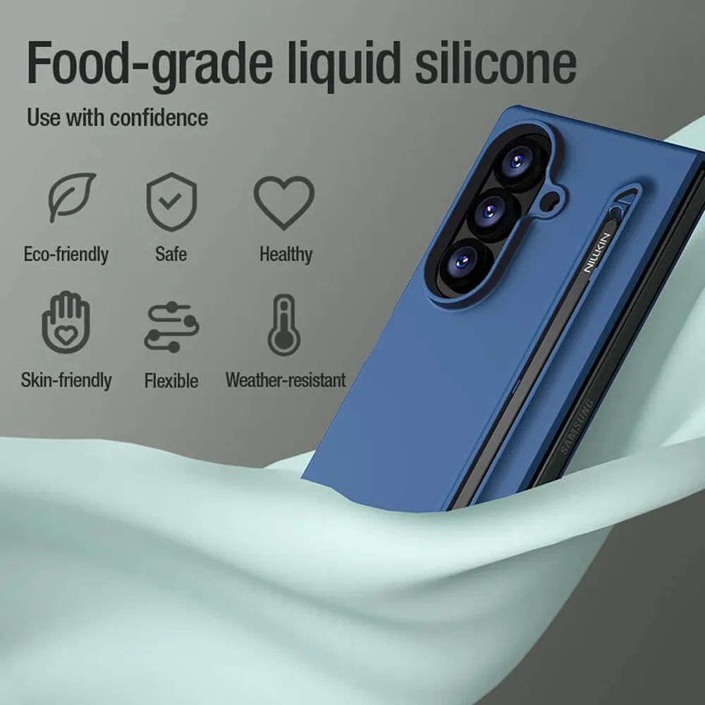 Futrola Nillkin Flex Pure Fold za Samsung F976B Galaxy Z Fold 8 Ultra 5G (whit S pen) crna