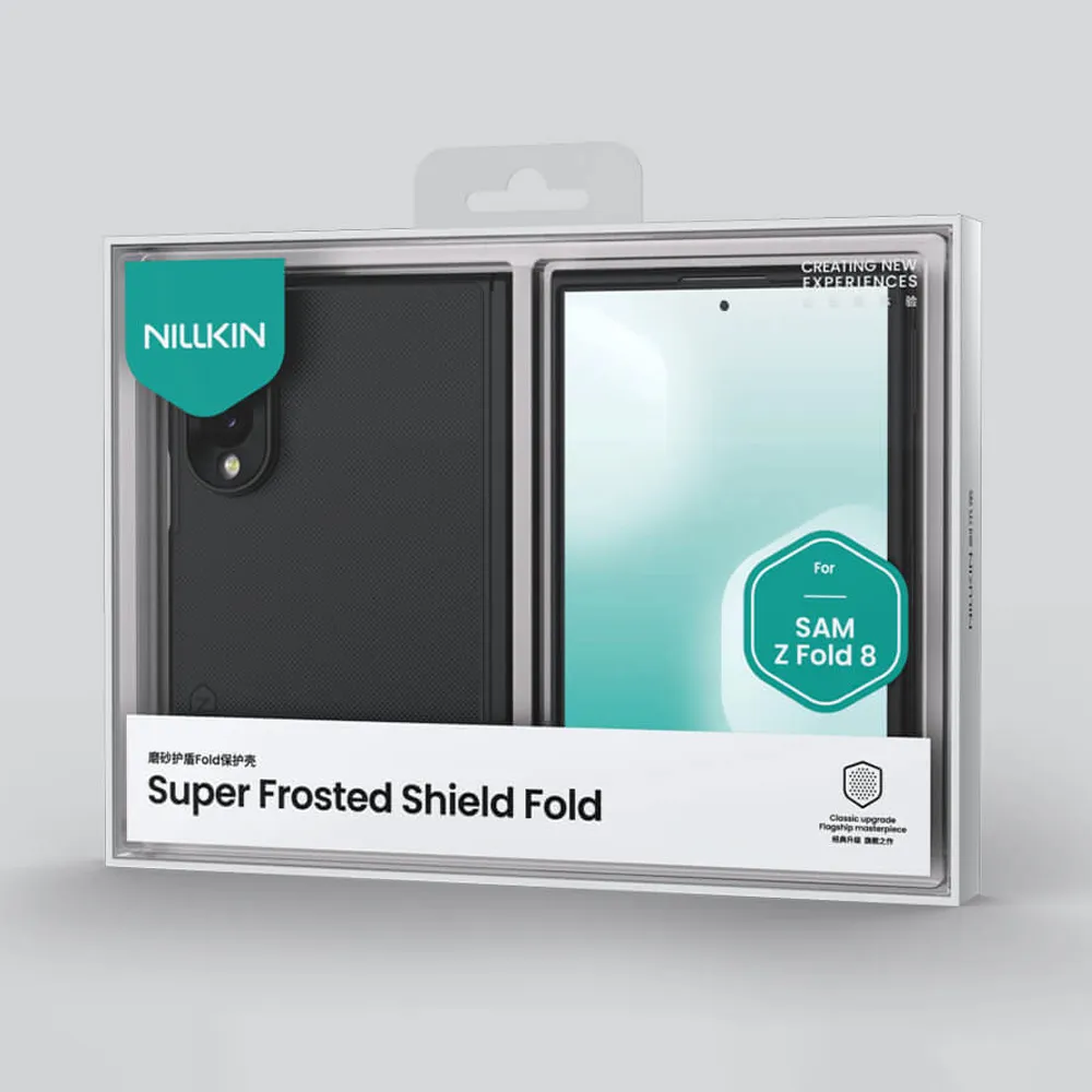 Futrola NILLKIN Frosted Shield Fold Magnetic za Samsung F971B Galaxy Z Fold 8 crna
