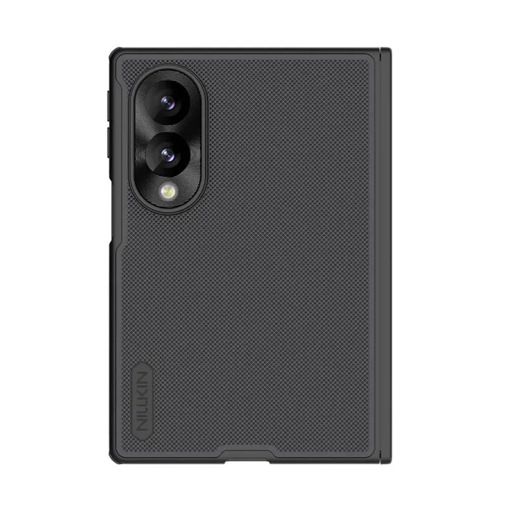 Futrola NILLKIN Frosted Shield Fold Magnetic za Samsung F971B Galaxy Z Fold 8 providno crna